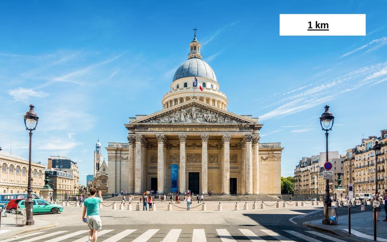 Petite Maison Avec Cour Dans Les Beaux Quartiers-Vous Faites Le Menage- Very Good Prices For T-H-E Location But You Have To Clea-N Th-E Flat Apartment Paris Luaran gambar