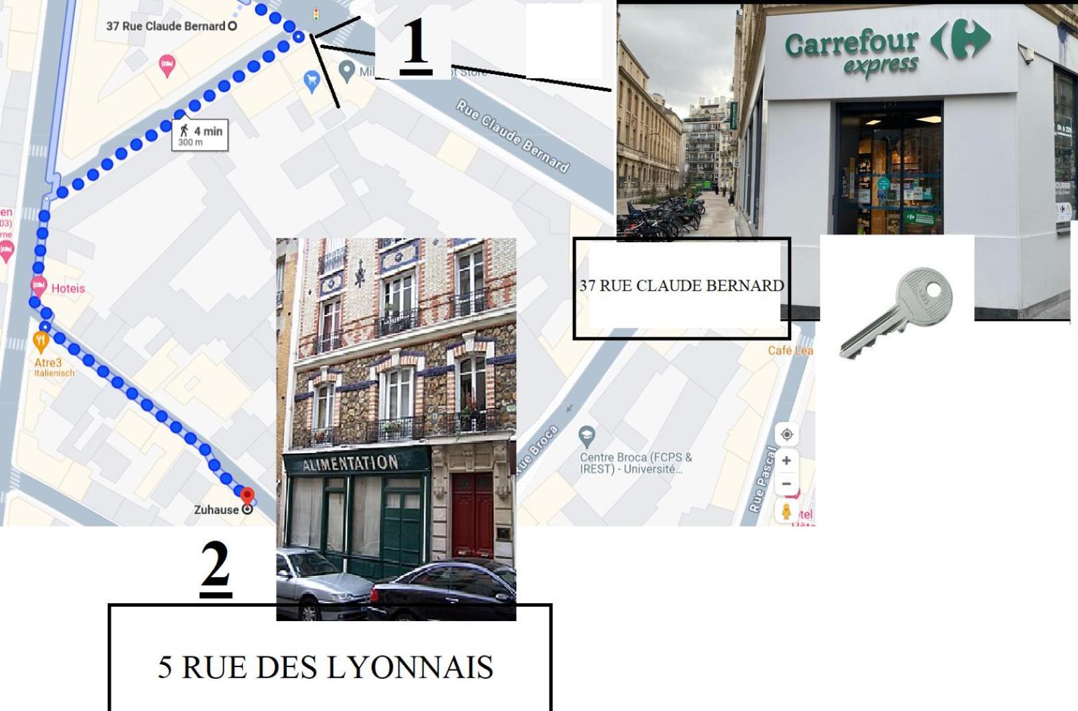Petite Maison Avec Cour Dans Les Beaux Quartiers-Vous Faites Le Menage- Very Good Prices For T-H-E Location But You Have To Clea-N Th-E Flat Apartment Paris Luaran gambar